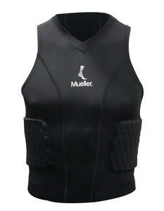 MUELLER® DIAMOND PAD 3 PAD SHIRT BLACK SM